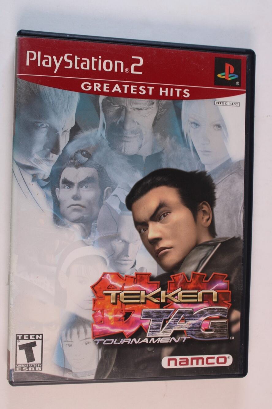 Tekken Tag Tournament (Sony PlayStation 2, PS2) Authentic, Complete, Tested